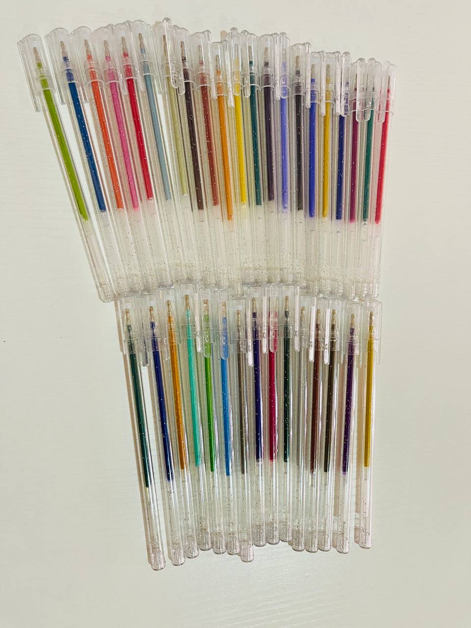 سێتی قەڵەم جافی ڕەنگاو ڕەنگی بریسکە