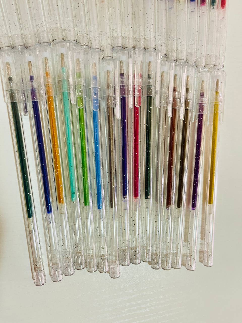 سێتی قەڵەم جافی ڕەنگاو ڕەنگی بریسکە