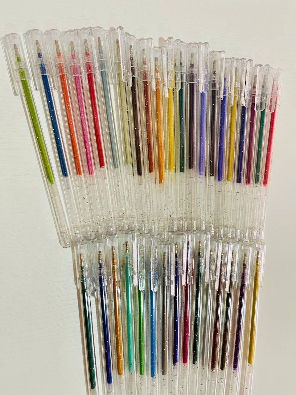 سێتی قەڵەم جافی ڕەنگاو ڕەنگی بریسکە