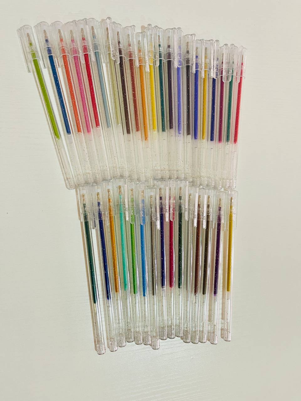 سێتی قەڵەم جافی ڕەنگاو ڕەنگی بریسکە