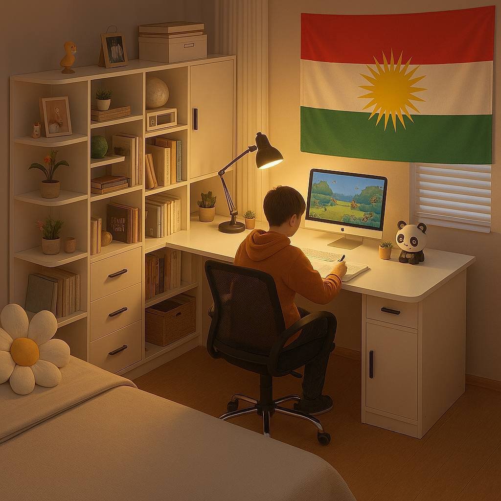 مێزی گەورەی خوێندن