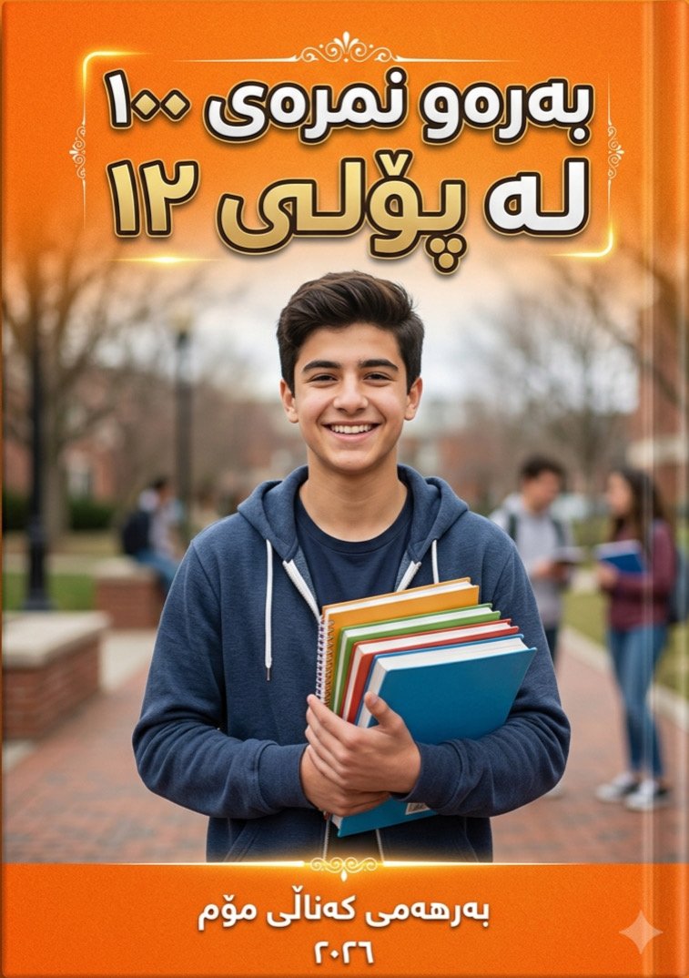 بەرەو نمرەی ١٠٠ لە پۆلی ١٢